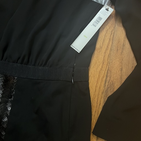 DKNYC BLACK Cocktail Dress size 18W - Picture 3 of 3